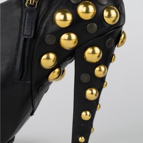 Gucci Babushka Studded Ankle booots - Picture 5 of 12